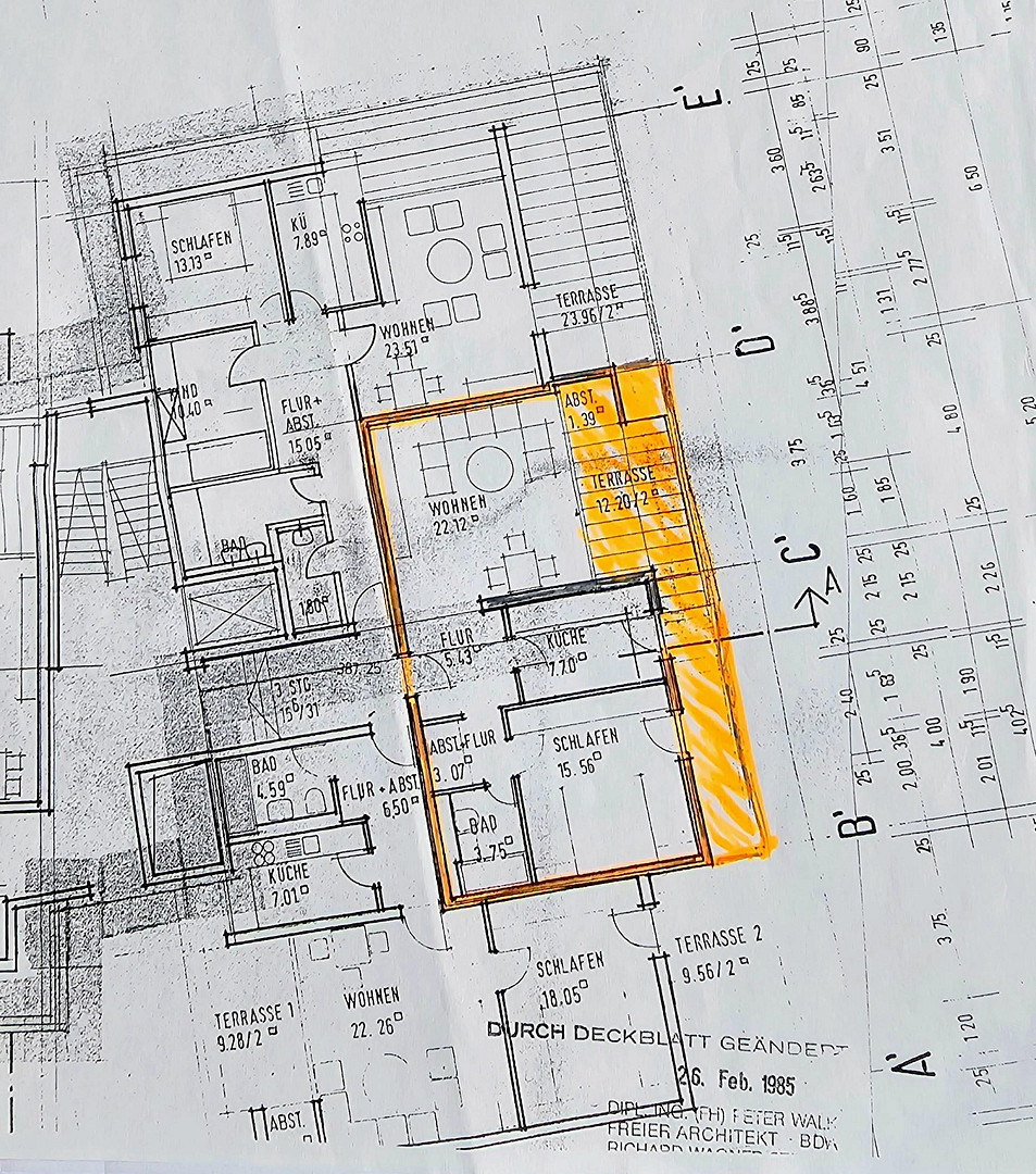 Zentrumsnahe, hochwertige, helle und ruhige 2 Zimmer Penthouse - Wohnung mit Aufzug – Reutlingen – Vorschaubild 31