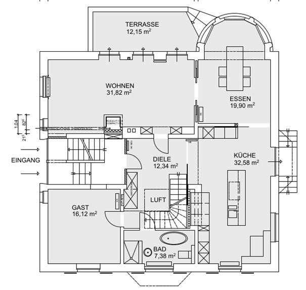 große Jugendstilvilla mit Einliegerwohnung – Frankfurt am Main(Rödelheim) – Vorschaubild 15
