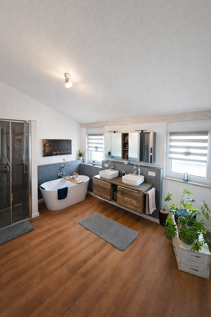 Neuwertiges KfW-55-Haus Baujahr 2023, 242 m² Nutzfläche, Energiekl. B, unter 370 € Nebenkosten – Boos – Vorschaubild 5