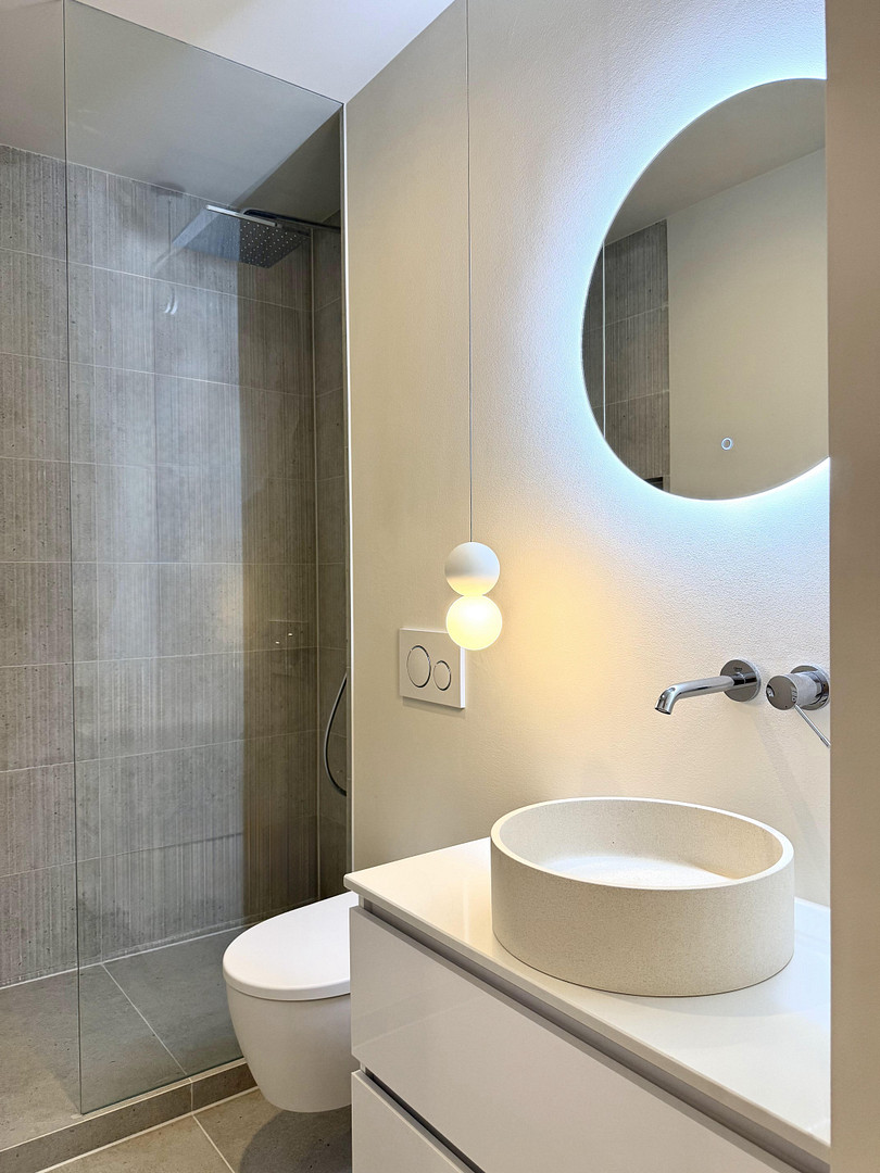 Stilvolle kernsanierte 3-Zimmer-Wohnung mit Balkon in Solln – Erstbezug, provisionsfrei – Geigenbergerstraße 49, 81477 München(Solln) – Vorschaubild 12