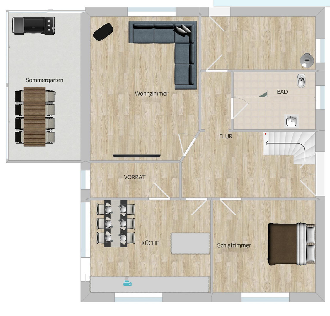 NEUER PREIS – Provisionsfreies Haus mit großem Grundstück & viel Platz – Südergast 20, 26556 Westerholt – Vorschaubild 21