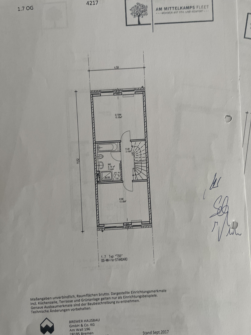 Modernes ,zentrales und ruhiges Wohnen  KFW 55 Haus in Bremen – Bremen(Vahr) – Vorschaubild 25