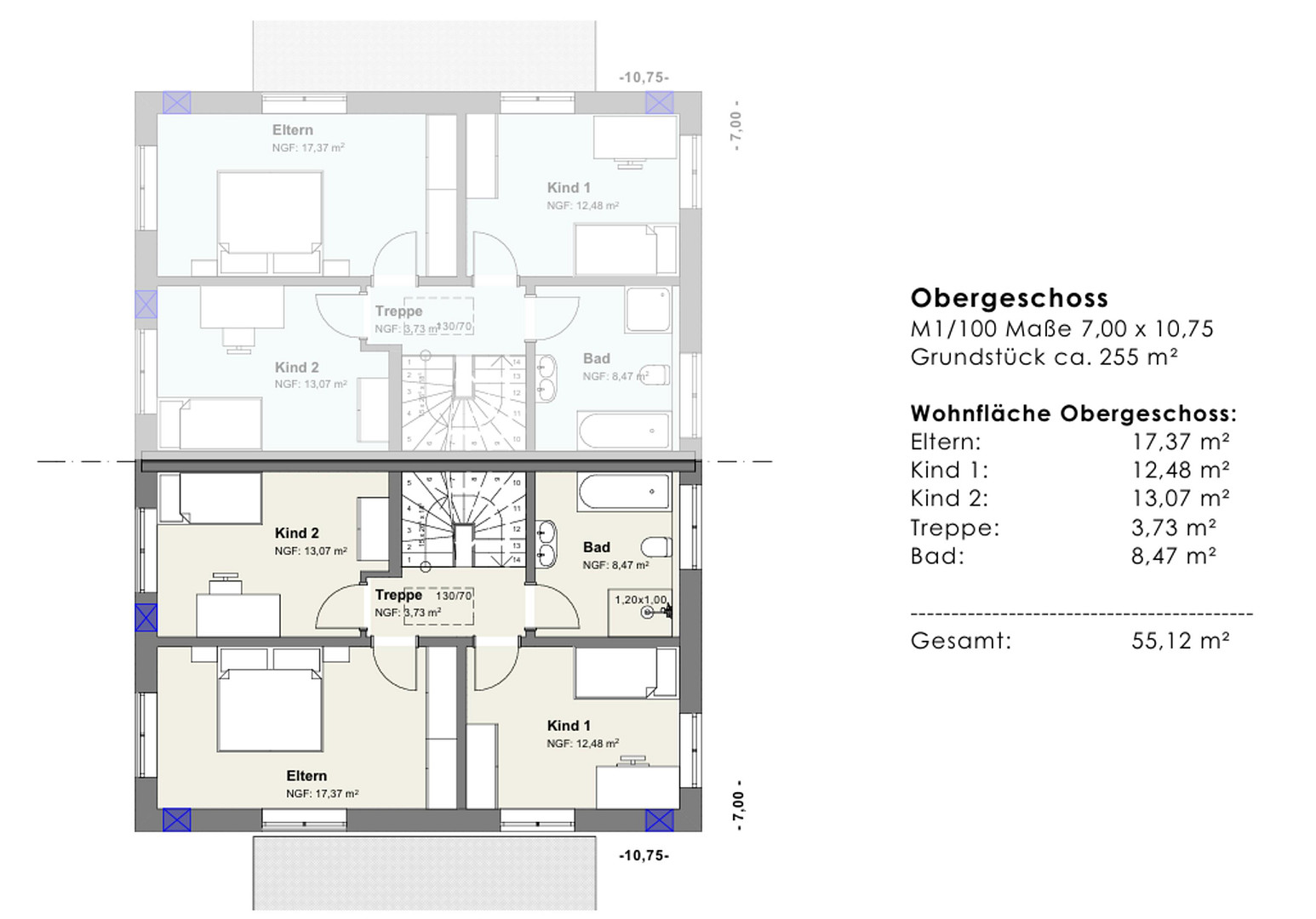 Moderne DHH mit Energieeffizienz A+ in SR-Ittling – Straubing – Vorschaubild 7