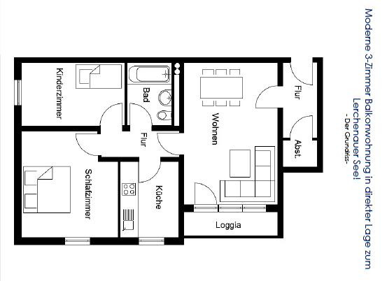 Wohnung am See – Franz-Fackler-Str. 6, 80995 München(Fasanerie) – Vorschaubild 12