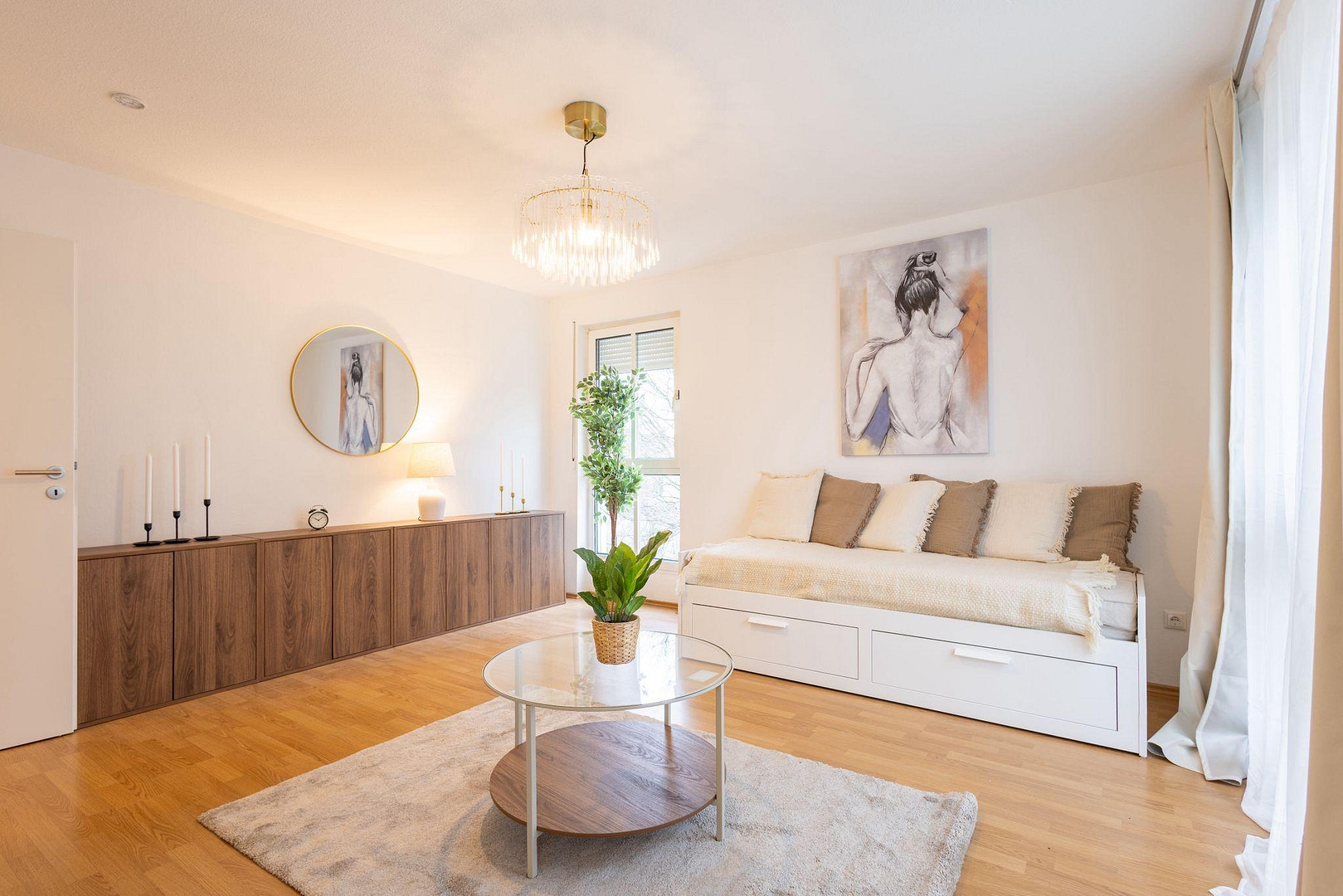 Modernes, renoviertes 1-Zimmer-Apartment mit Balkon – sofort bezugsfertig – Brecherspitzstraße 6, 81541 München(Obergiesing) – Vorschaubild 2