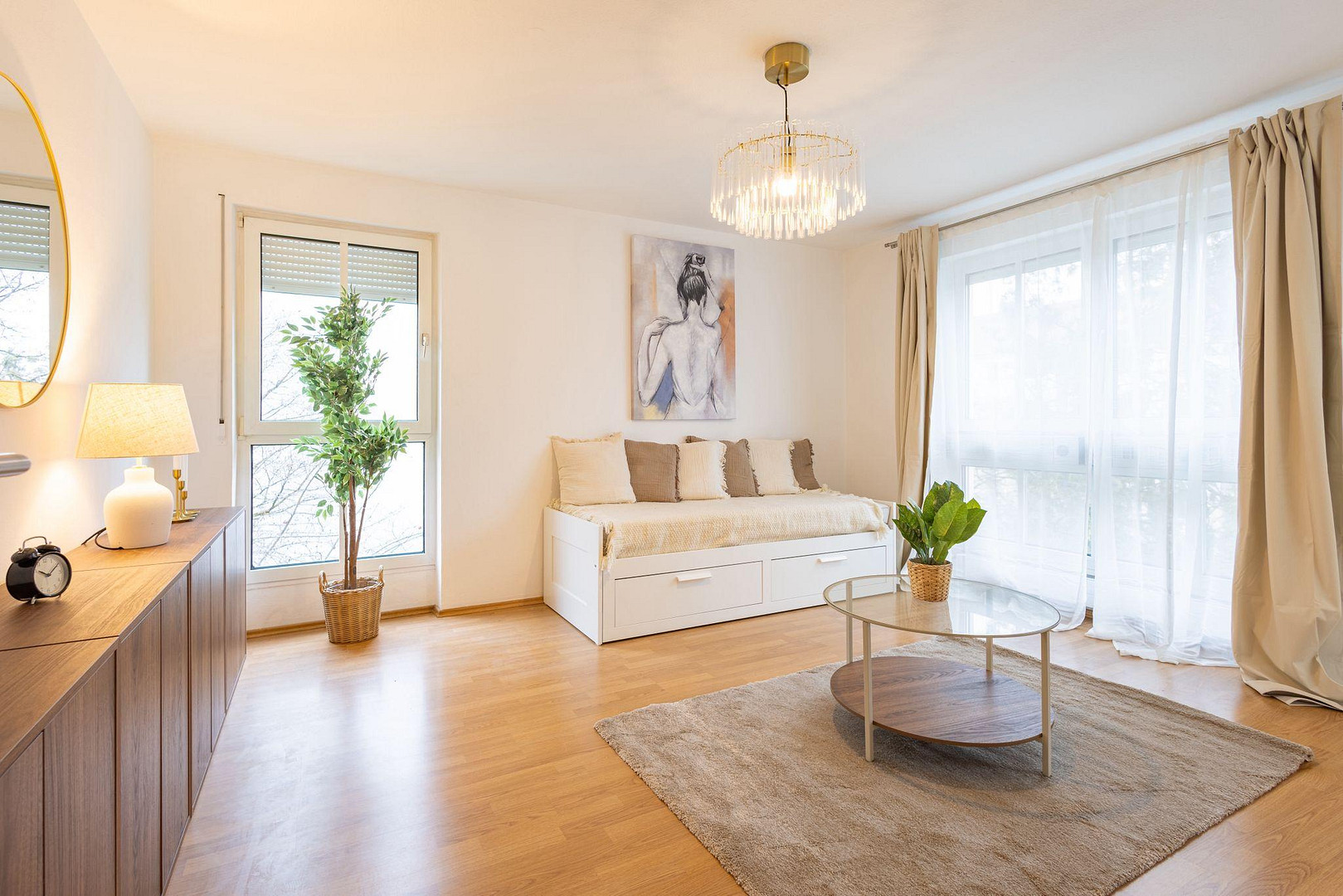 Modernes, renoviertes 1-Zimmer-Apartment mit Balkon – sofort bezugsfertig – Brecherspitzstraße 6, 81541 München(Obergiesing) – Vorschaubild 6