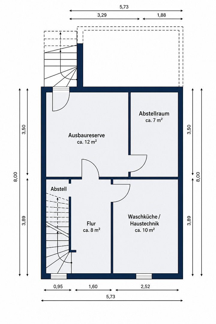 Modernisiertes Mittelreihenhaus (ca. 117 qm Wohn-/Nutzfläche) in Hamburg Iserbrook – 22589 Hamburg(Iserbrook) – Vorschaubild 27