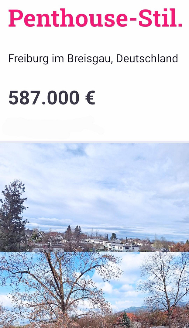 Provisionfrei. Direkt vom Eigentümer, St. Georgen-Freiburg: Hochwertige, 3-Zimmer Penthouse Wohnung – 79111 Freiburg im Breisgau(Sankt Georgen) – Vorschaubild 14