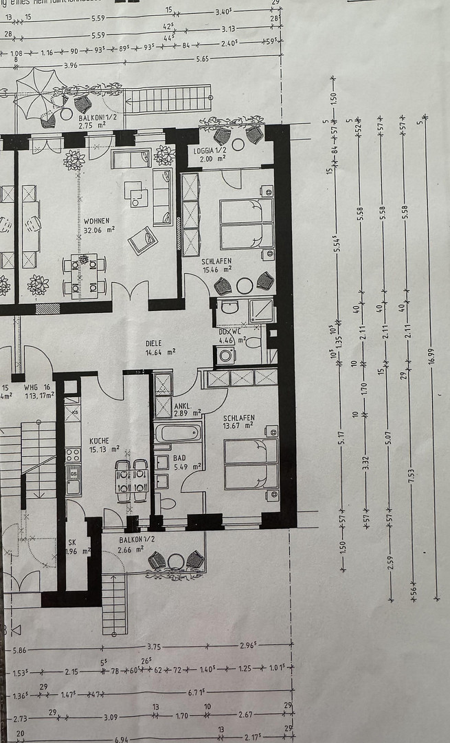 Direkter Parkzugang, 2 Balkone mit Gartenanteil, Loggia, Fußbodenheizung, Tageslichtbad, uvm... – Könneritzstraße 29 Hinterhaus, 4229 Leipzig(Schleußig) – Vorschaubild 6