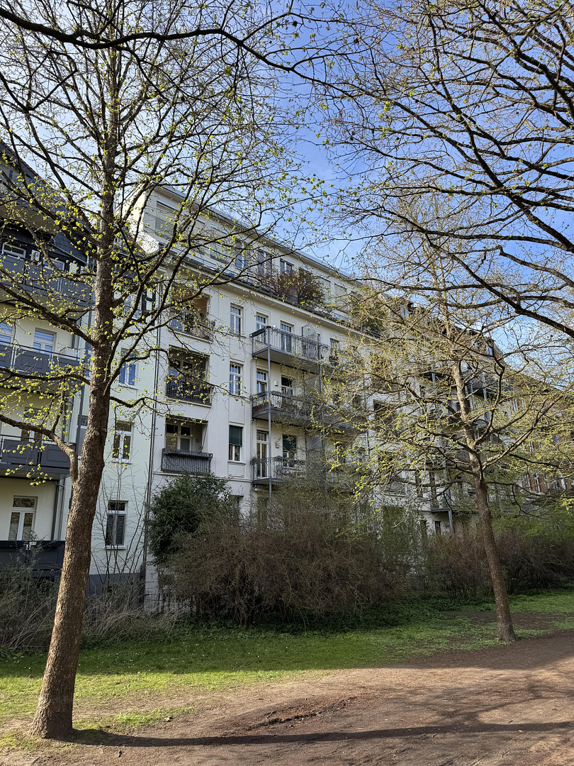 Direkter Parkzugang, 2 Balkone mit Gartenanteil, Loggia, Fußbodenheizung, Tageslichtbad, uvm... – Könneritzstraße 29 Hinterhaus, 4229 Leipzig(Schleußig) – Vorschaubild 2