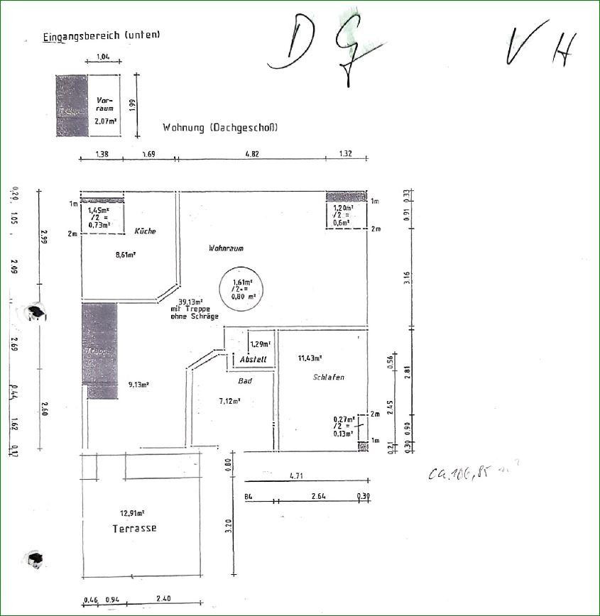 4-Zimmer Maisonettewohnung mit Terasse – Abendstr. 15 b, 39124 Magdeburg(Neue Neustadt) – Vorschaubild 13