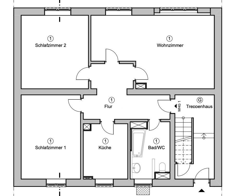 Provisionsfreie Citywohnung im Erdgeschoss! – Neu-Ulm – Vorschaubild 9