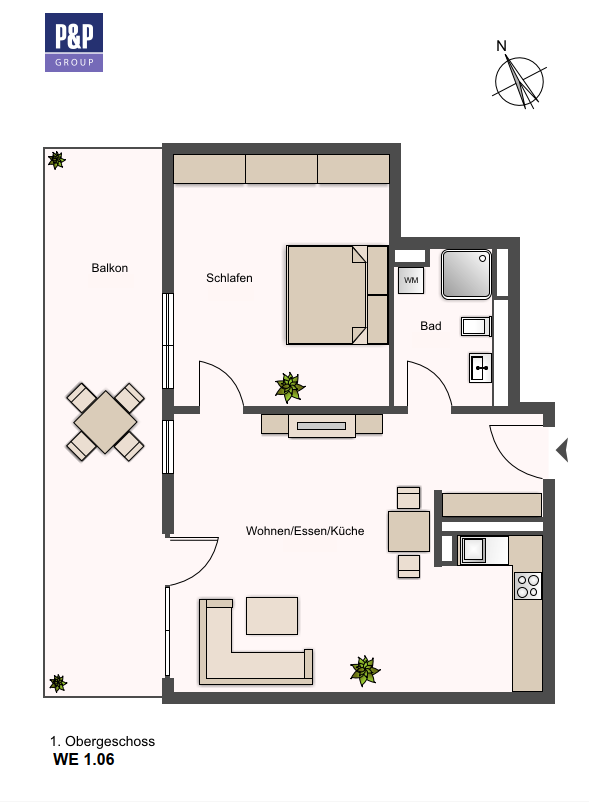 Wohnen mit Wow-Faktor - wunderschöne Wohnung am Fürther STADTPARK 1.06 – Lange Straße 65, 90762 Fürth – Vorschaubild 29