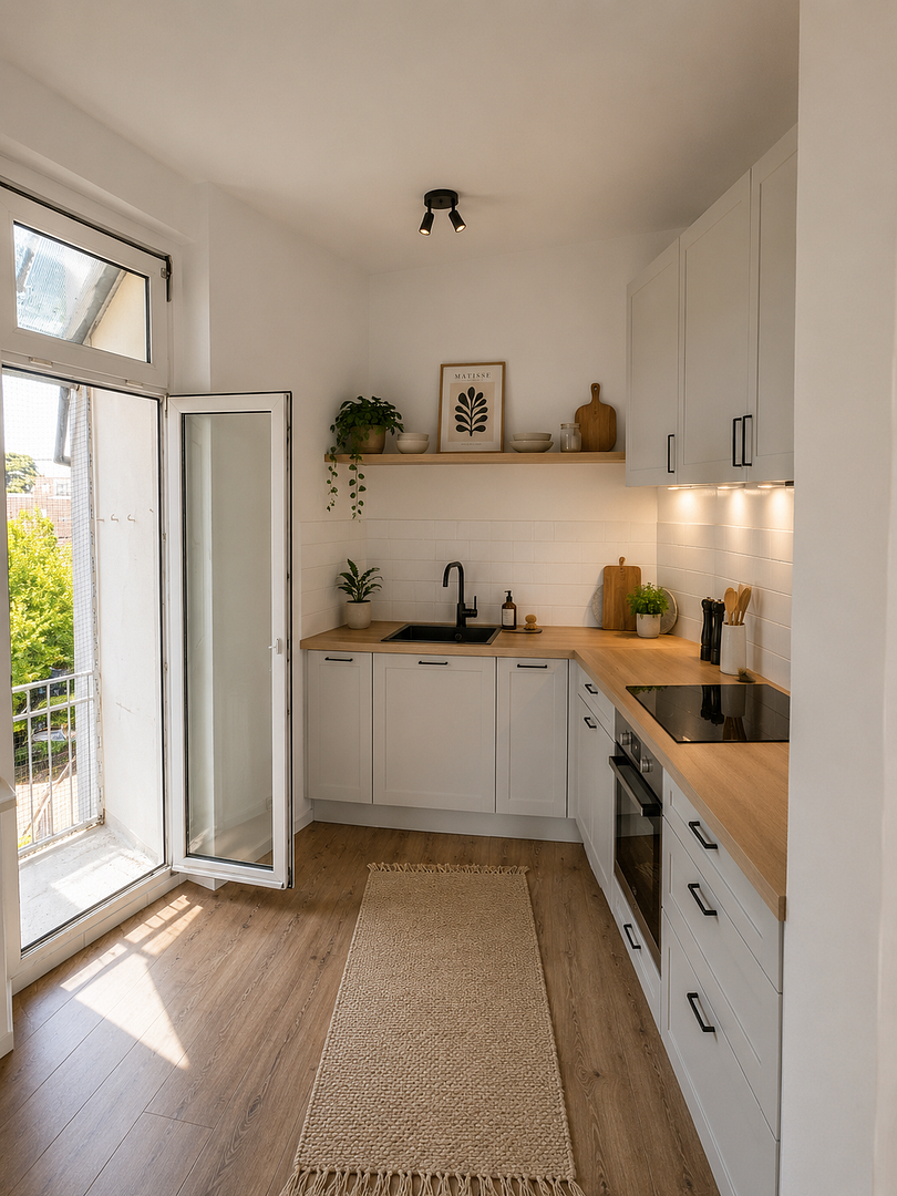 Frisch renovierte 2,5-Zimmer-Altbauwohnung mit Balkon in zentraler Lage von Solingen-Ohligs – Bahnstraße 6, 42697 Solingen – Vorschaubild 9