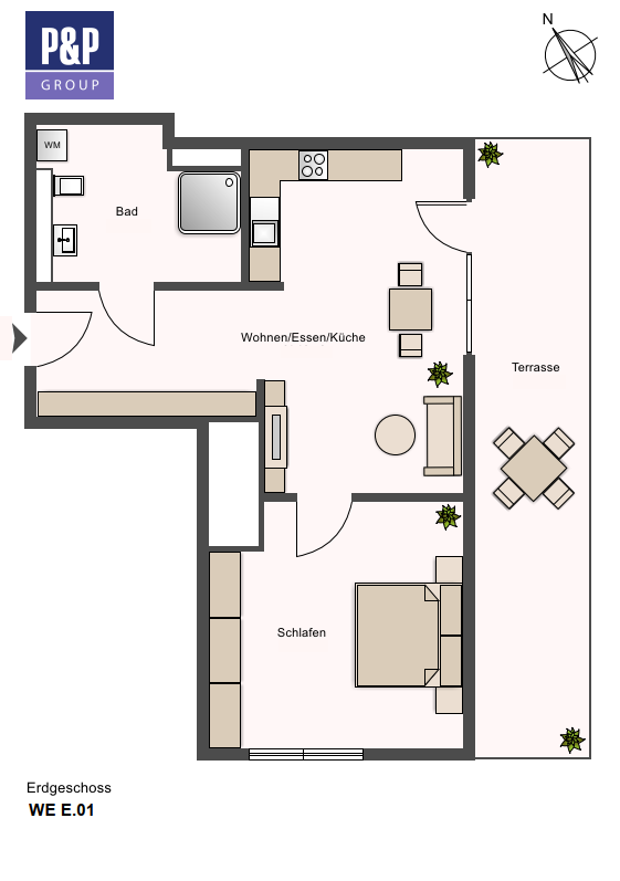 *TOP* wunderschöne Wohnung am Fürther STADTPARK WE E.01 – Lange Straße 65, 90762 Fürth – Vorschaubild 29