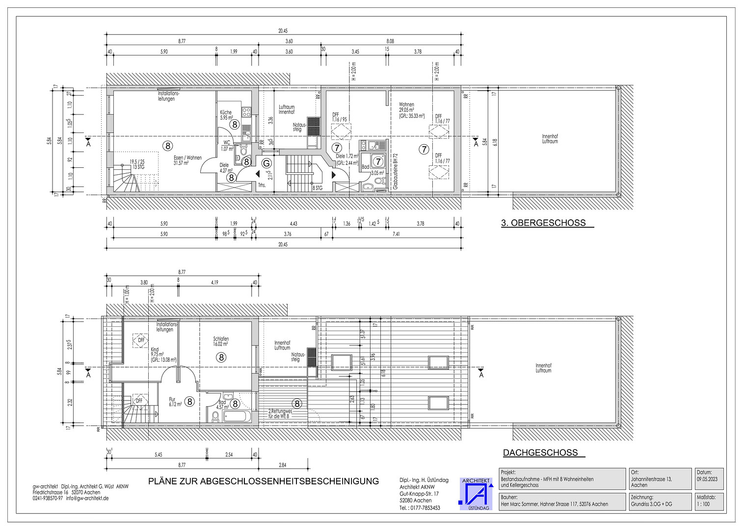 Schmuckstück 1 Zimmer DG-Apartment Aachen Innenstadt – Johanniterstr. 13, 52064 Aachen – Vorschaubild 22