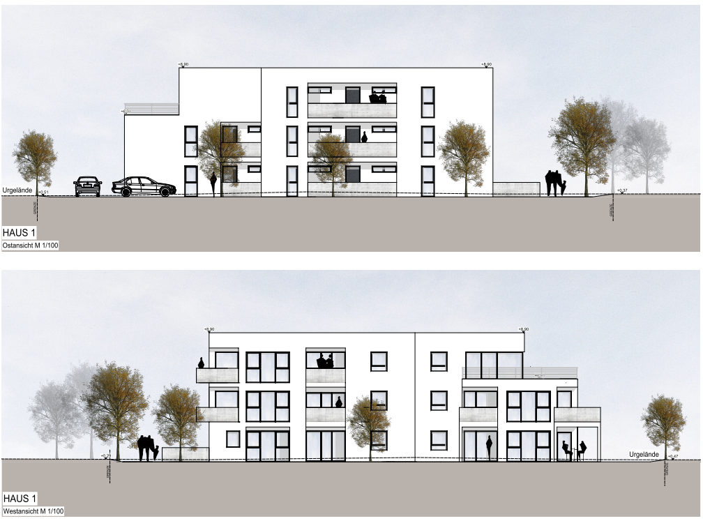 Moderne 2-Zimmer-DG-Wohnung mit großer Dachterrasse – Lutzstraße 3, 85055 Ingolstadt – Vorschaubild 2