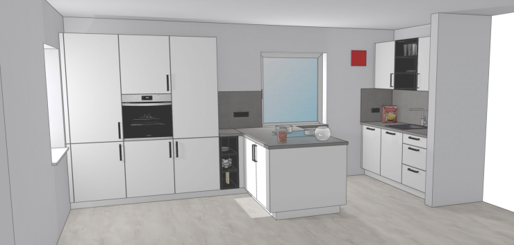 Moderne 2-Zimmer-DG-Wohnung mit großer Dachterrasse – Lutzstraße 3, 85055 Ingolstadt – Vorschaubild 3