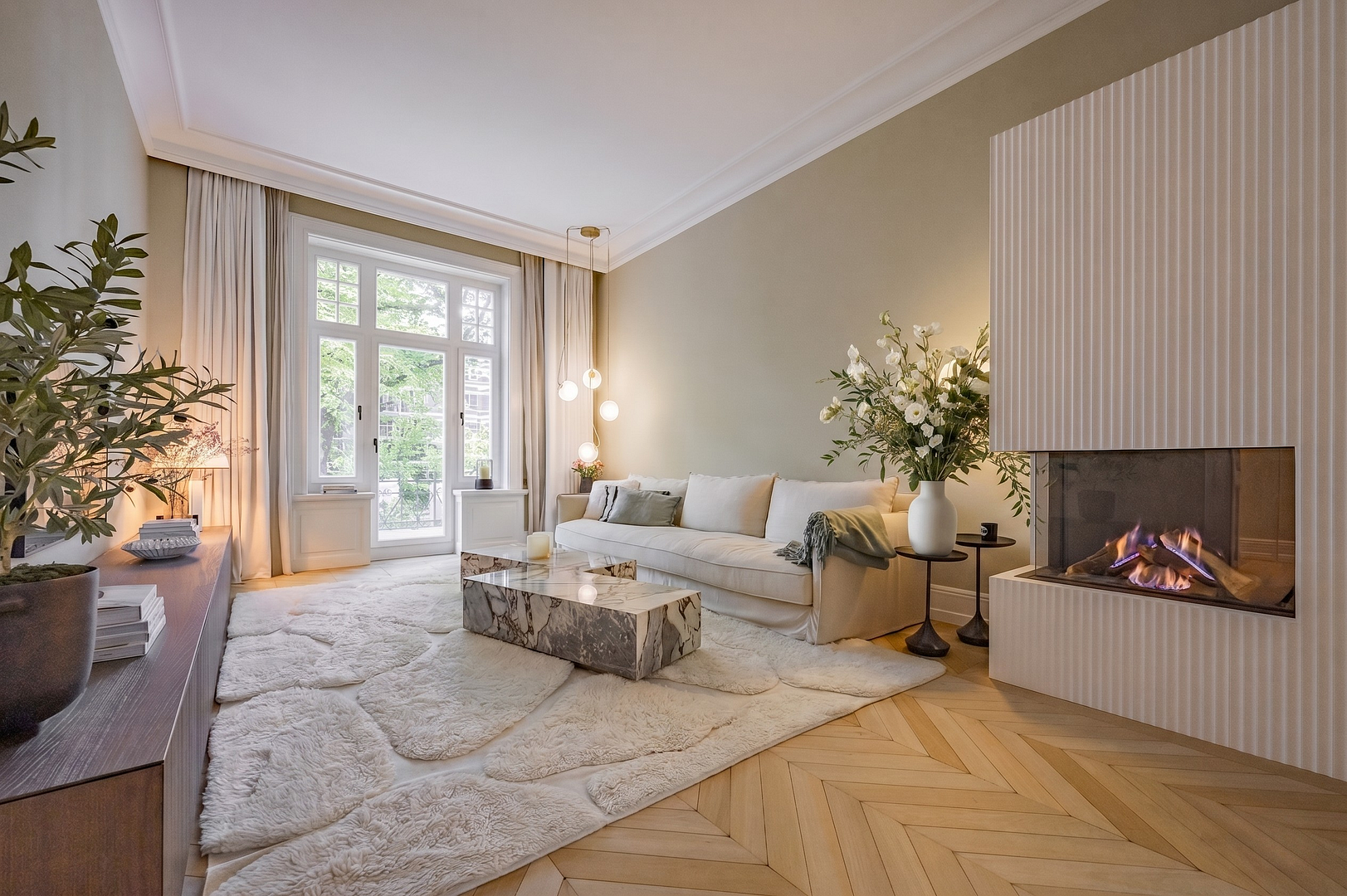 Rarität: Luxussanierter Altbau mit Traumgarten, 3 Terrassen & absoluter Ruhe – Hamburg(Eppendorf) – Vorschaubild 10