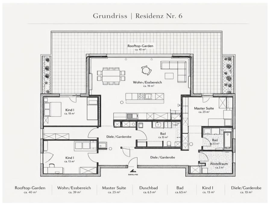 Über den Wipfeln zuhause – 4 Zimmer, großer Balkon, pure Lebensqualität – München(Solln) – Vorschaubild 6