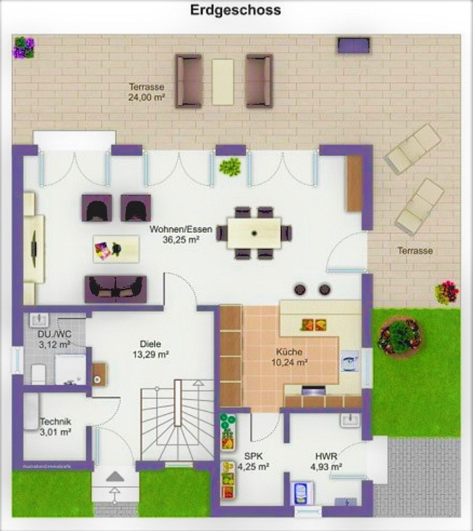 PROVISIONSFREI: Freistehendes Einfamilienhaus mit Erdwärme A+ Energieverbrauch 12,1 kWh/(m²a) – Wilhermsdorf – Vorschaubild 26