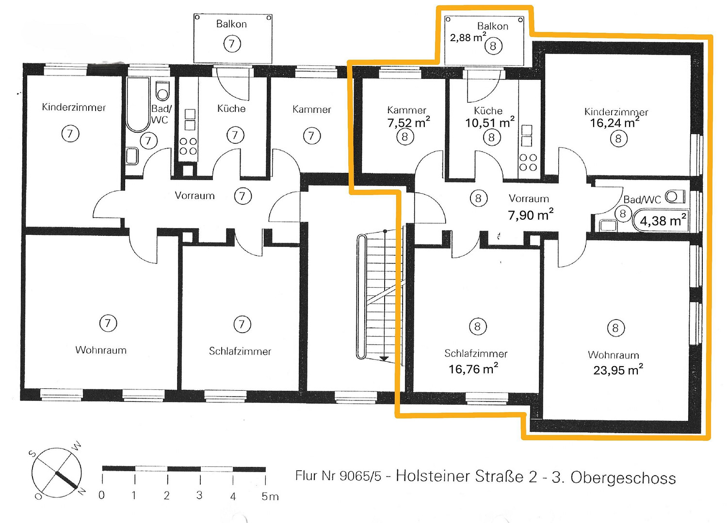 Helle 3,5-Zi.-Altbauwohnung mit Balkon, Kaminofen & unverbaubarem Weitblick in Sendling – Holsteiner Str., 81377 81377 München(Sendling-Westpark) – Vorschaubild 27