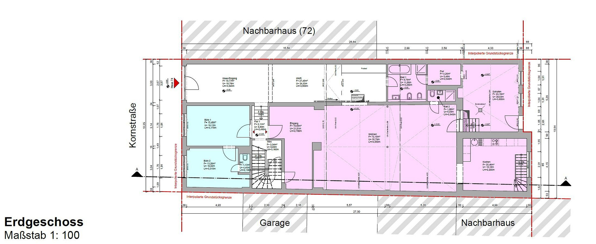 Familiendomizil o. Kapitalanlage mit Loft Charakter + Dachterrasse in zentraler Lage von Krefeld – Kornstraße 74, 47798 Krefeld(Stadtmitte) – Vorschaubild 52