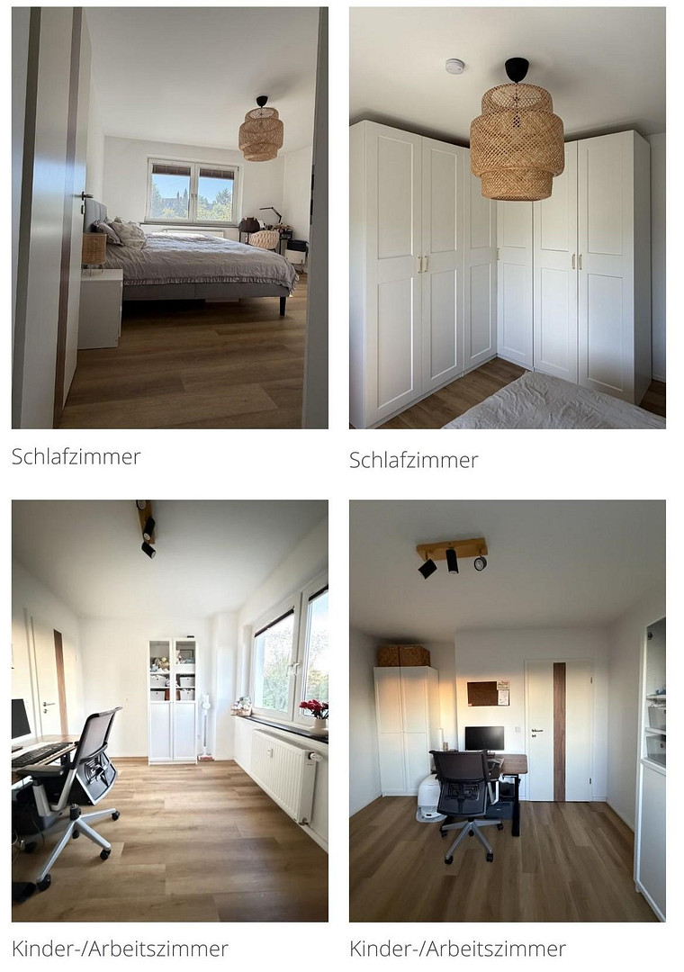 Provisionsfrei: Moderne 3,5-Zi. Wohnung mit Kamin, Garage & Nobilia-Küche (Sanierung 2023) – Bochum(Hofstede) – Vorschaubild 3