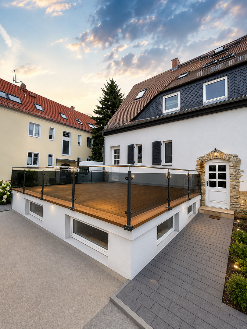 Familienfreundliche 4 Raumwohnung mit großer Terrasse und Gartenanteil – Dresden(Loschwitz) – Vorschaubild 2