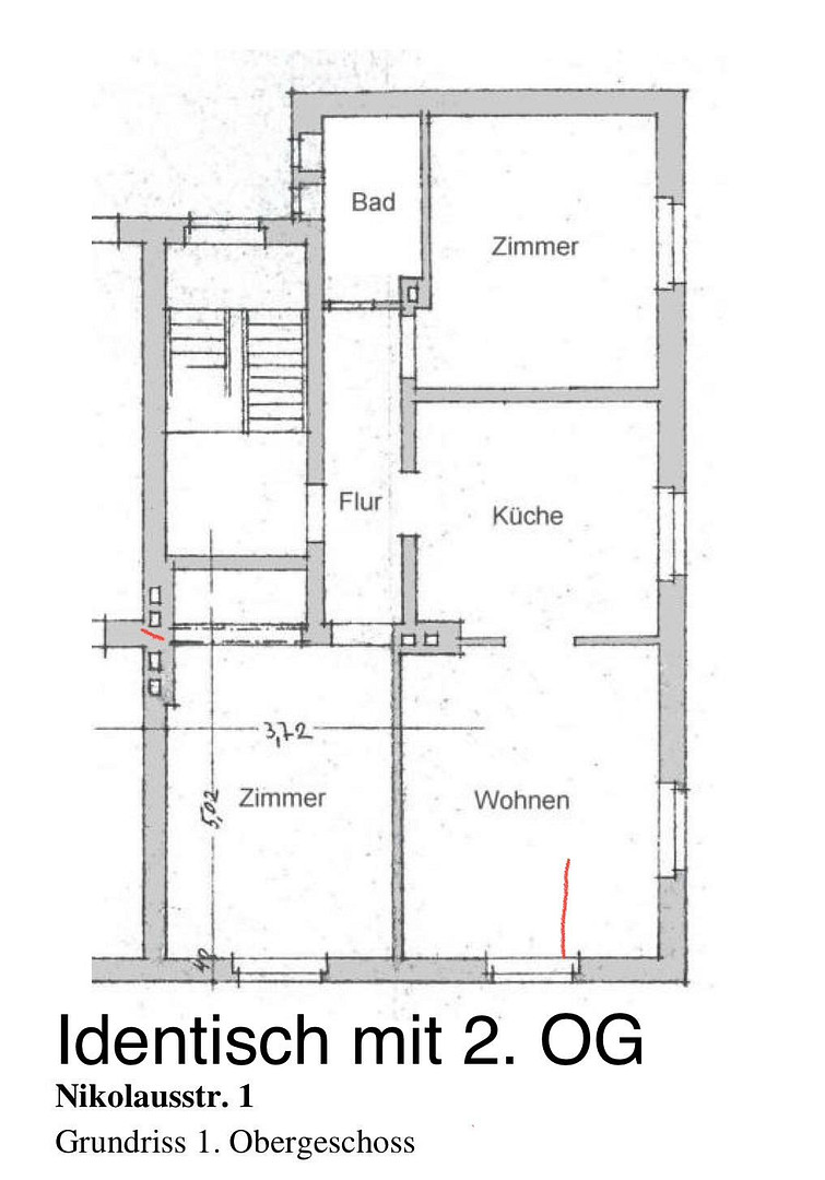 Wohn- und Geschäftshaus 299m2 Wohn- und Gewerbefläche für  1.000 EUR / m2 – Nikolausstr. 1, 45141 Essen(Stoppenberg) – Vorschaubild 38