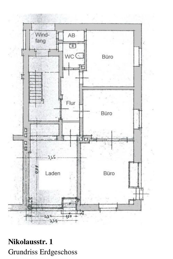 Wohn- und Geschäftshaus 299m2 Wohn- und Gewerbefläche für  1.000 EUR / m2 – Nikolausstr. 1, 45141 Essen(Stoppenberg) – Vorschaubild 40