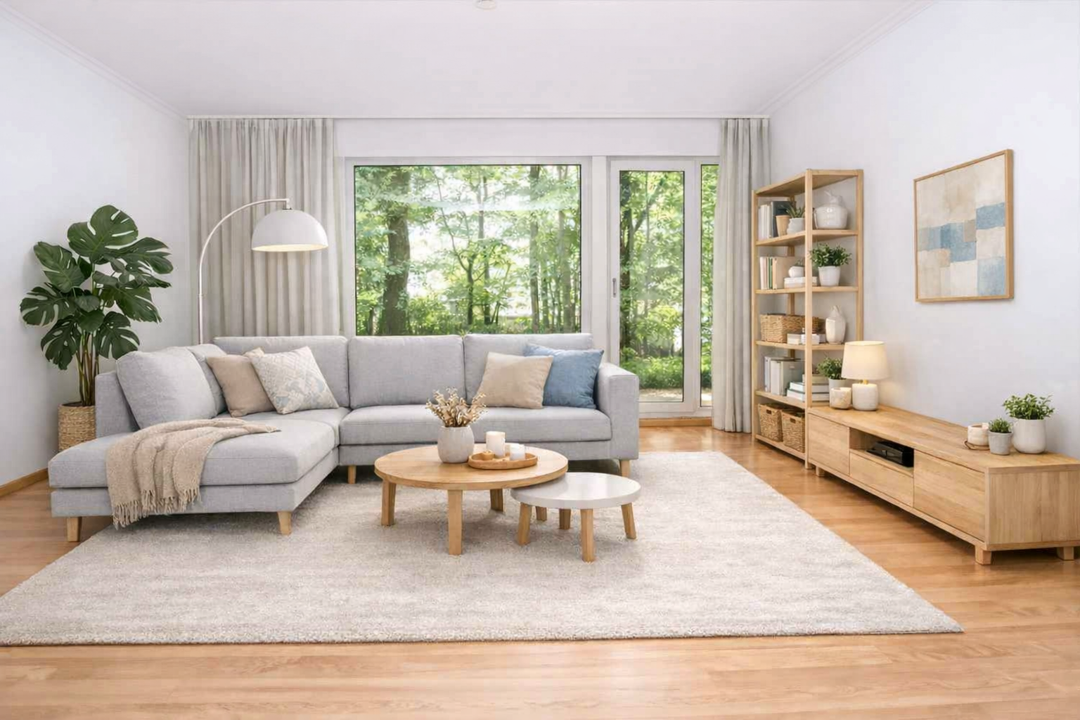Menterschwaige: Möblierte oder unmöblierte 3‑Zi.-Terrassenwohnung (117 m²) mit 200 m² Garten & TG