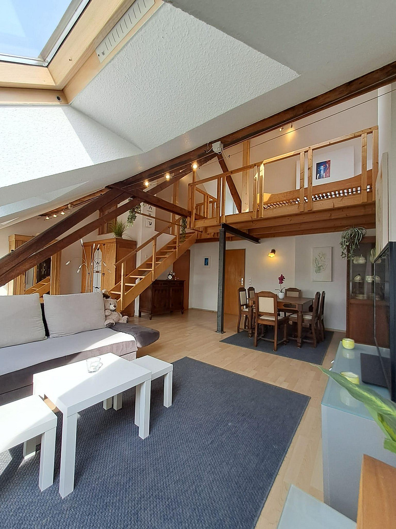 Von Privat: tolle Loft-ähnliche Maisonettewohnung mit Dachterrasse – Junkerstr. 58, 52064 Aachen – Vorschaubild 2