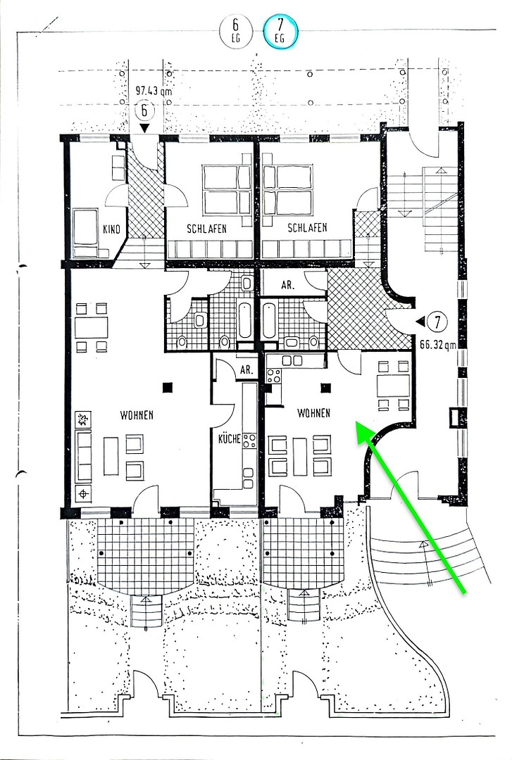 Stilvolle Split-Level-Loftwohnung mit Garten in sanierter Fabrik mit TG Stellplatz – 40489 Düsseldorf(Angermund) – Vorschaubild 36