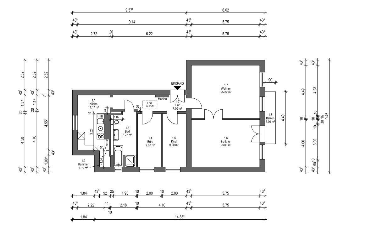 Charmante Altbauwohnung mit großzügigem Hof, Gartenidylle und gewachsener Hausgemeinschaft – Treskowallee 56, 10318 Berlin(Karlshorst) – Vorschaubild 21