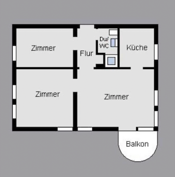 Möblierte 3 Zimmer Wohnung in Stuttgart-Süd – Im Lerchenrain 6, 70199 Stuttgart(Süd) – Vorschaubild 10