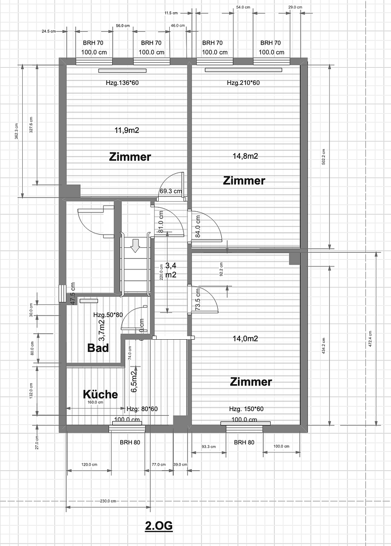 Charmante Altbauwohnung 2.OG & Dachstudio – Erstbezug n. Vollrenovierung | Lübeck St. Lorenz Nord – Lübeck(Holstentor Nord) – Vorschaubild 10