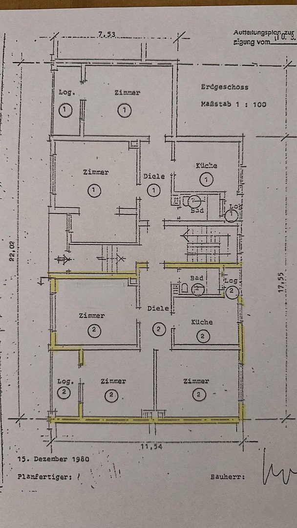 Kapitalanlage, Stephanien Ufer in erster Reihe am Rhein 3-Zimmer, modernisiert – 68163 Mannheim OT Lindenhof(Neckarau) – Vorschaubild 6