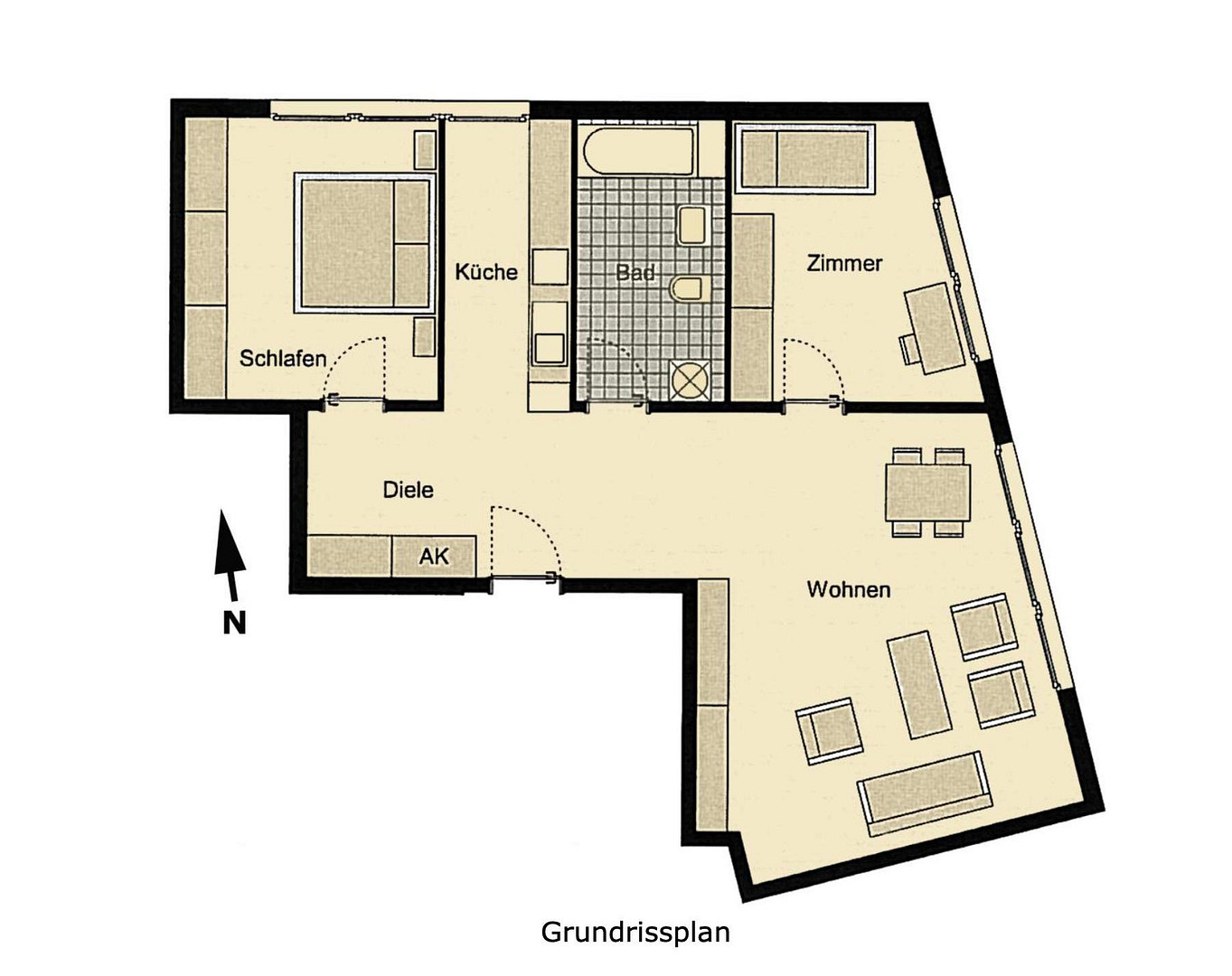 Neuer Preis: Provisionsfrei – Modern, hell & ruhig. 3-Zimmer-Wohnung am Münchener Hirschgarten – Eisnergutbogen 35, 80639 München(Neuhausen) – Vorschaubild 20