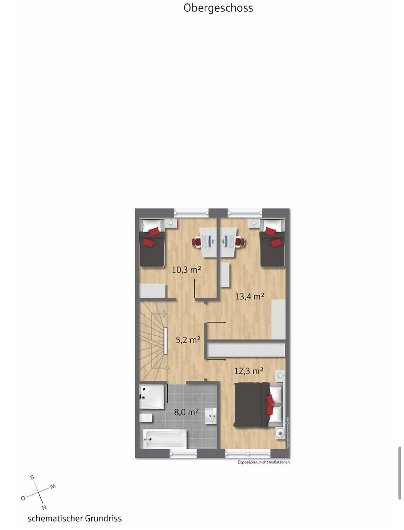 Familienfreundliches 6-Zimmer Haus mit moderner Küche – keine Maklerkosten – Koppestr. 41, 45143 Essen(Altendorf) – Vorschaubild 20