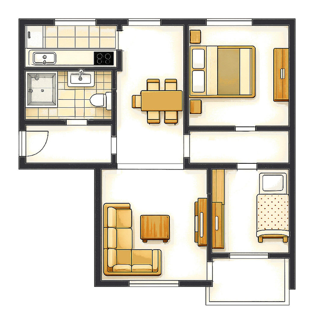 Gepflegte 3-Zimmer-Wohnung sofort nutzbar, provisionsfrei – Helsinkistraße 10, 24109 Kiel(Mettenhof) – Vorschaubild 20