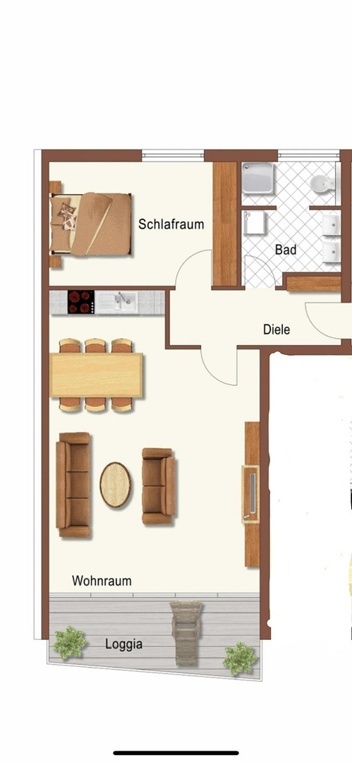 Top Wohnung Balkon EBK Unterbachersee! – Rathelbeckstrasse 350, 40627 Düsseldorf(Unterbach) – Vorschaubild 9