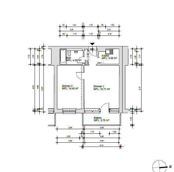 Möblierte 2-Zimmer Wohnung in Wilmersdorf – Berlin(Wilmersdorf) – Vorschaubild 8