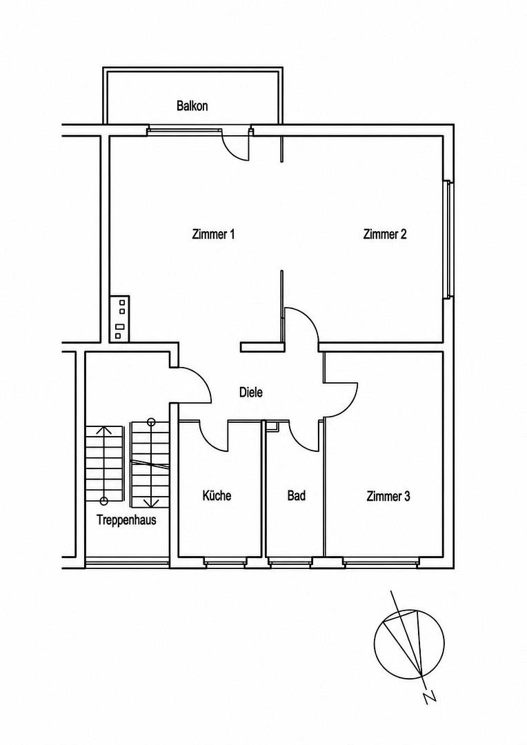 Sonnige 3-Zimmer-Wohnung in Westend – Berlin(Westend) – Vorschaubild 18