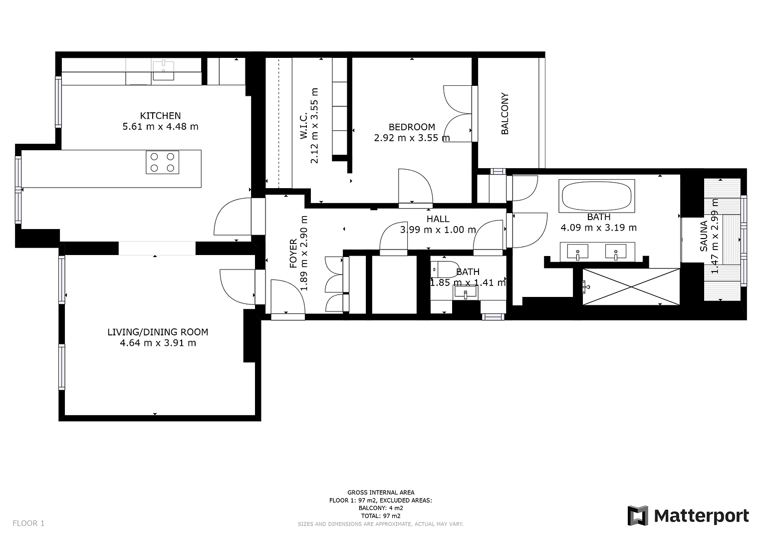Stilvolles Juwel: Altbau mit exklusiver Ausstattung und Sauna – Kennedydamm 7, 40476 Düsseldorf(Golzheim) – Vorschaubild 28