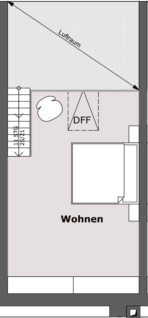 2‑Zimmer‑Wohnung, 61 m² – Köln‑Sürth – 3 Min. zur Linie 16/17 – Loft‑Style- Top Anbindung – Köln(Sürth) – Vorschaubild 12