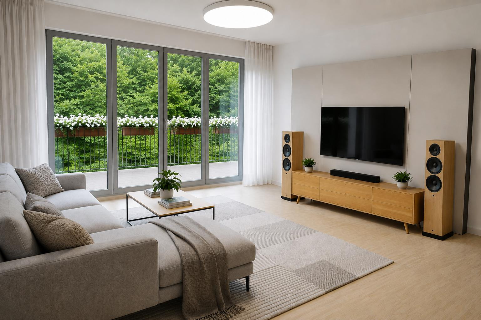 Wohnen wie im Haus – Gartenwohnung mit 103,5 m2 in unverbaubarer Waldrandlage – Stuttgart(Möhringen) – Vorschaubild 3