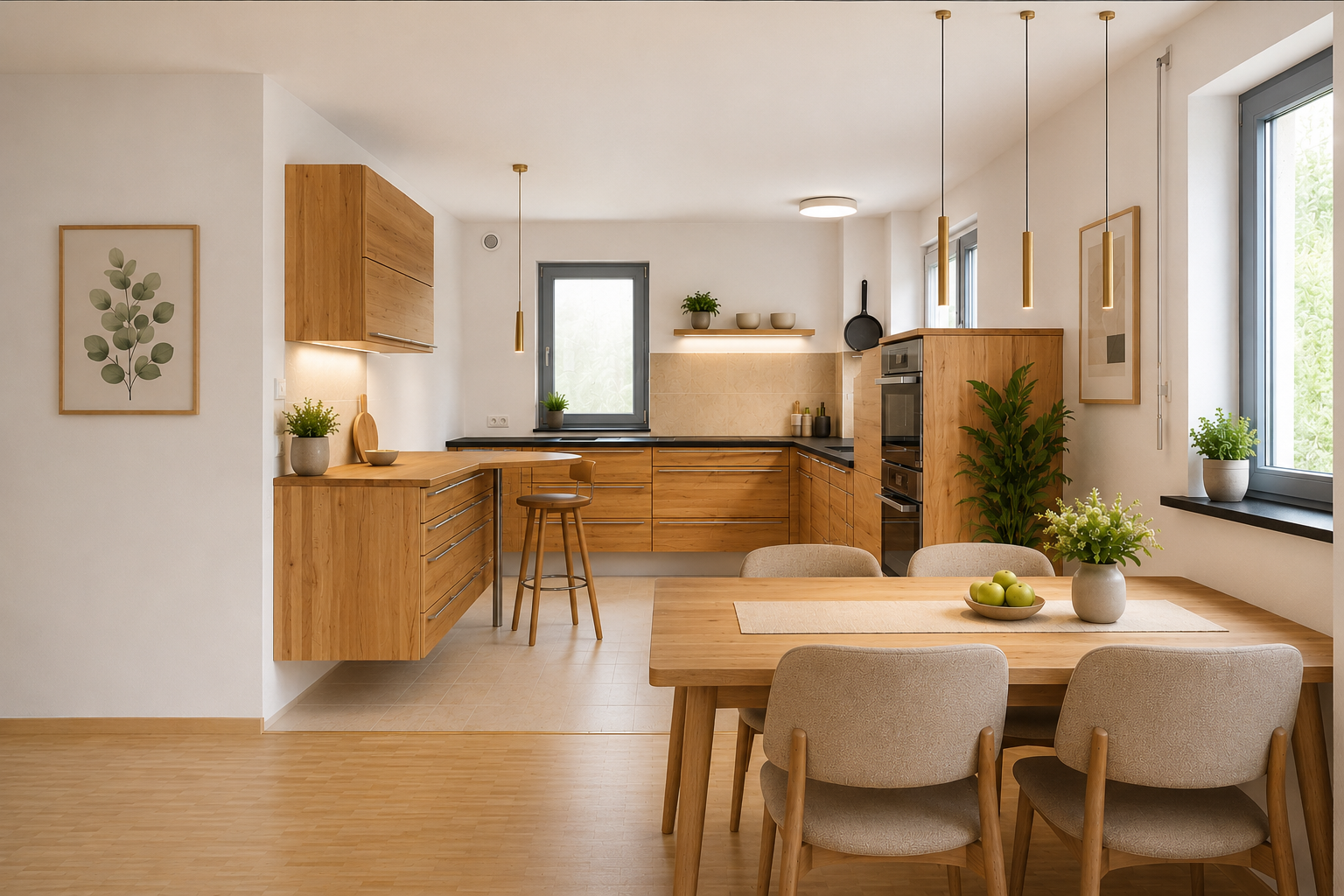 Wohnen wie im Haus – Gartenwohnung mit 103,5 m2 in unverbaubarer Waldrandlage – Stuttgart(Möhringen) – Vorschaubild 7