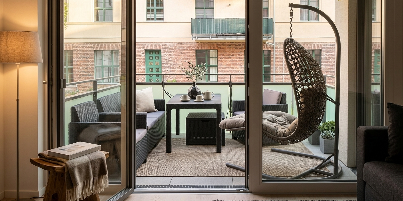 Modernes Wohnjuwel im „Carree Alte Post“ – Smart Home, Südbalkon & PROVISIONSFREI nahe Alex! – Berlin(Lichtenberg) – Vorschaubild 10
