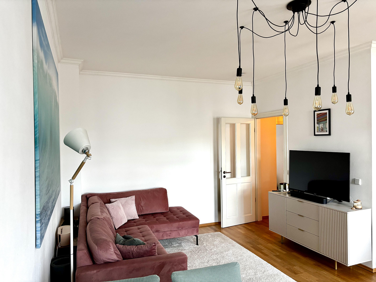 Helle 3-Zimmer-Wohnung mit Balkon & Grünblick im ruhigen Gartenhaus – Boxhagener Kiez – Boxhagener Straße 59, 10245 Berlin(Friedrichshain) – Vorschaubild 4